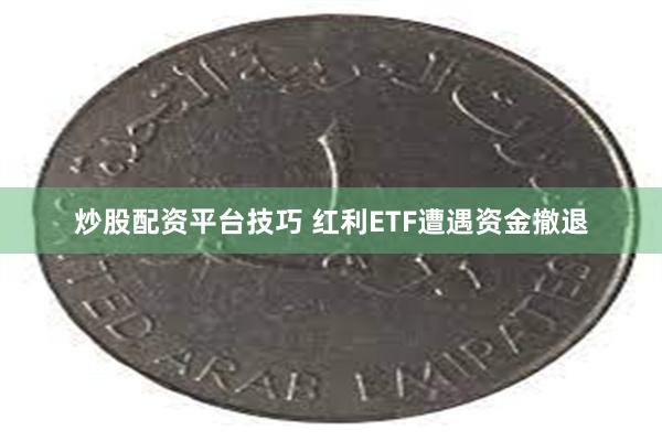 炒股配资平台技巧 红利ETF遭遇资金撤退