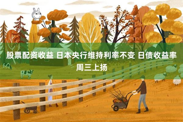 股票配资收益 日本央行维持利率不变 日债收益率周三上扬