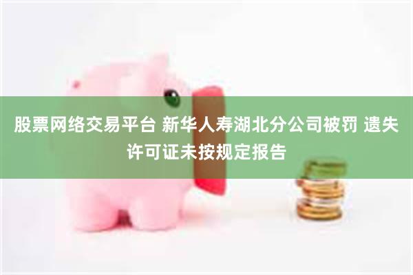 股票网络交易平台 新华人寿湖北分公司被罚 遗失许可证未按规定报告