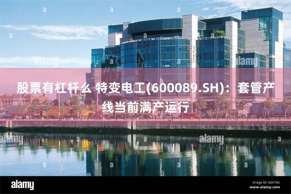 股票有杠杆么 特变电工(600089.SH)：套管产线当前满产运行